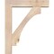 Ekena Millwork Imperial Block Smooth Bracket w/ Offset Brace, Douglas Fir, 7 1/2"W x 36"D x 44"H BKT0806X36X44IMP05SDF - alternate 3